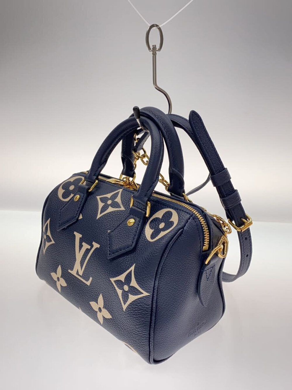 Louis Vuitton Empreinte Bag Leather Monogram Shoulder Bandouliere Speedy Brown